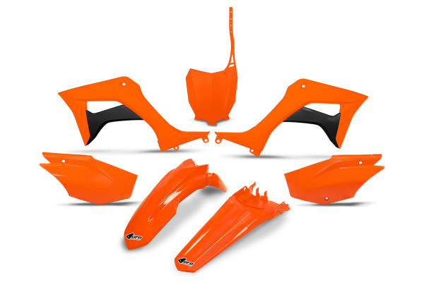 Plastic Kit neon orange for Honda CRF 125 (2020-27)